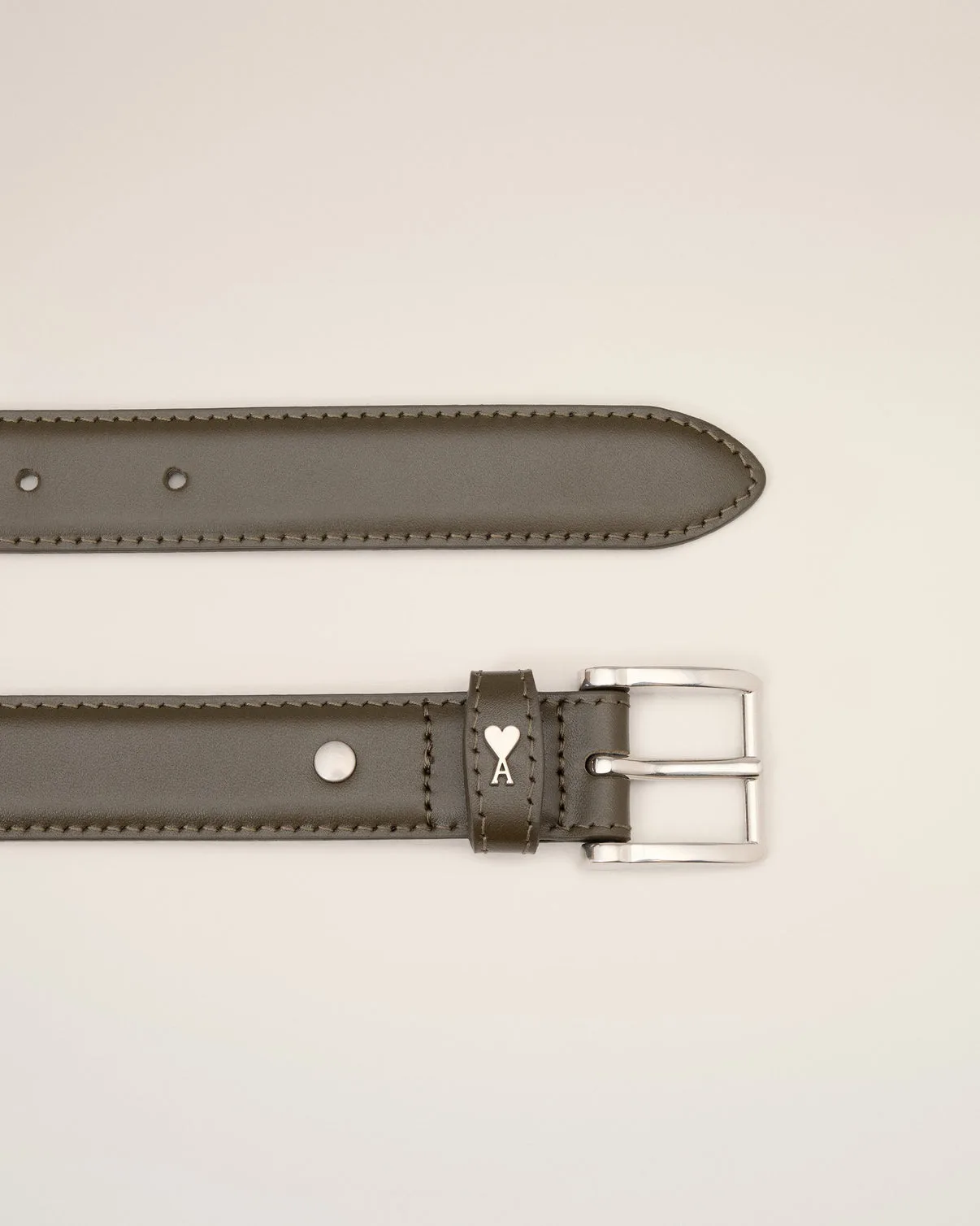 Green Leather Paris Paris Belt