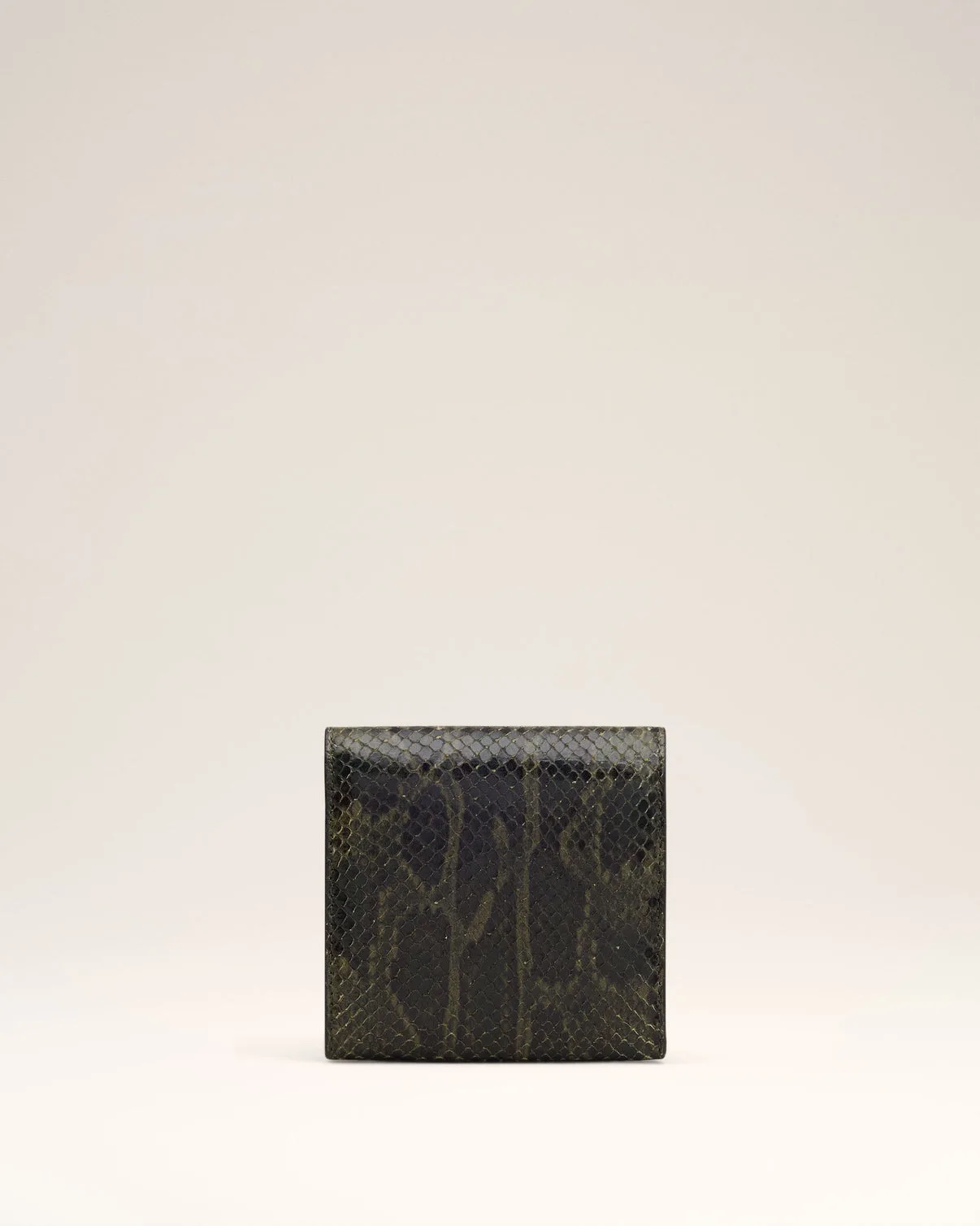 Green Leather Paris Paris Wallet