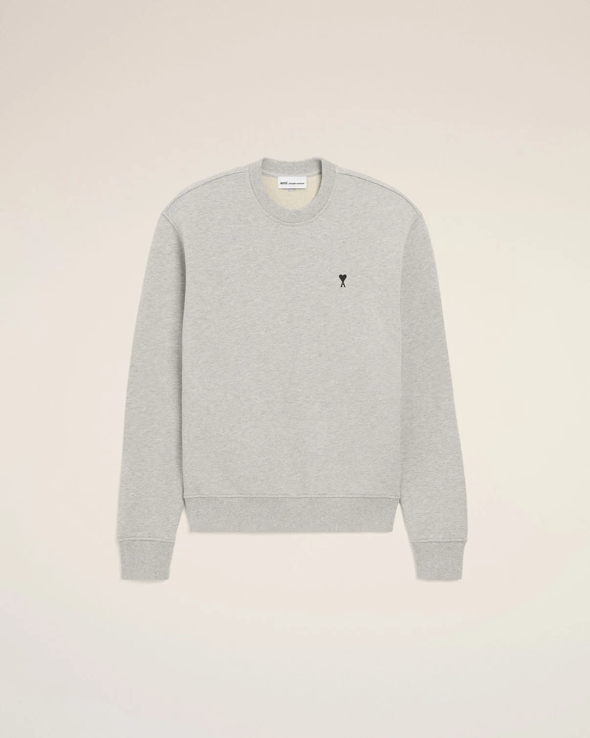 Gray Cotton Contrasted Sweatshirt
