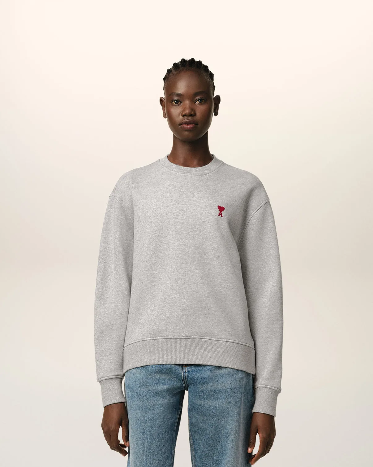 Gray Cotton Sweatshirt
