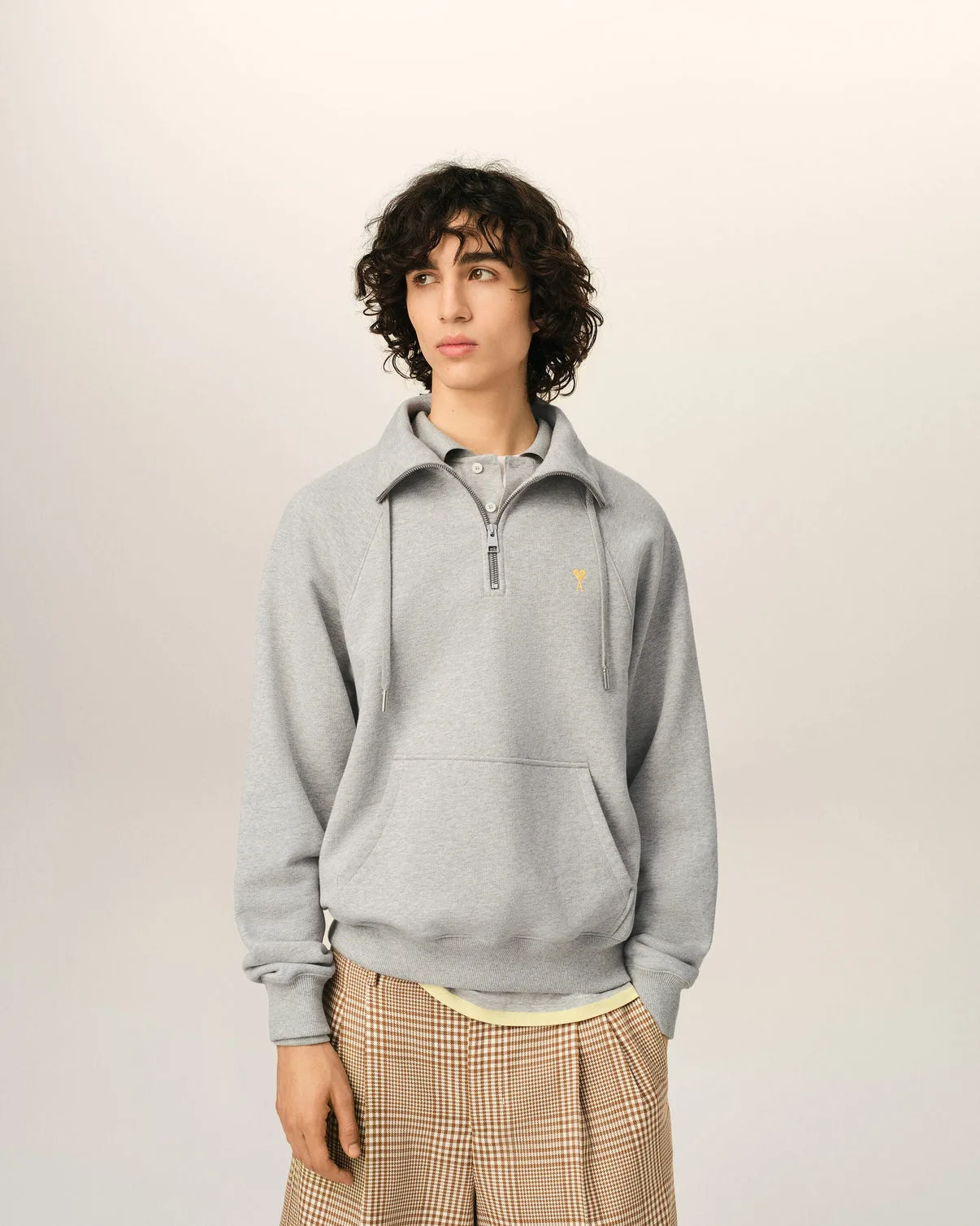 Gray Cotton Sweatshirt