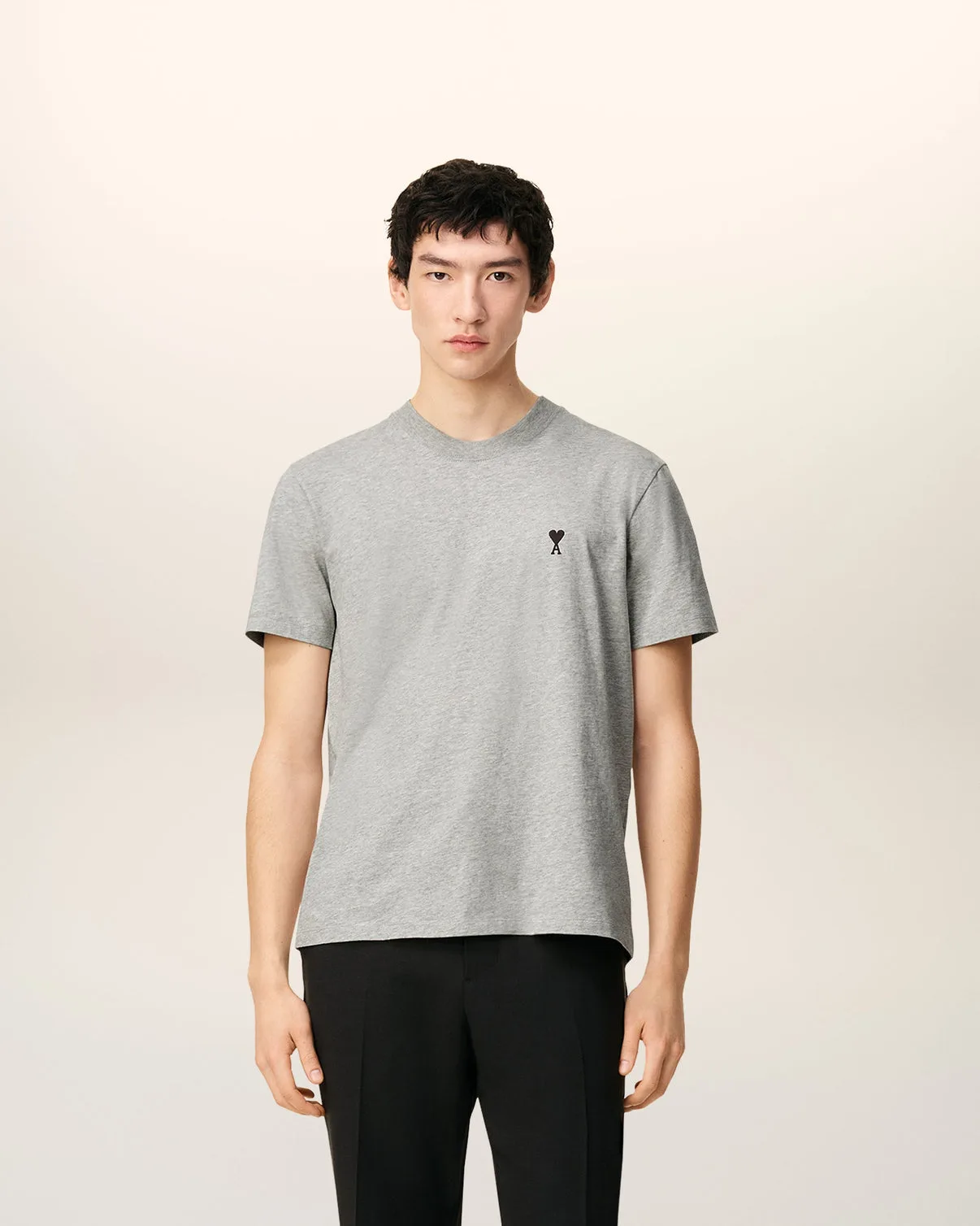 Gray Cotton T-shirt