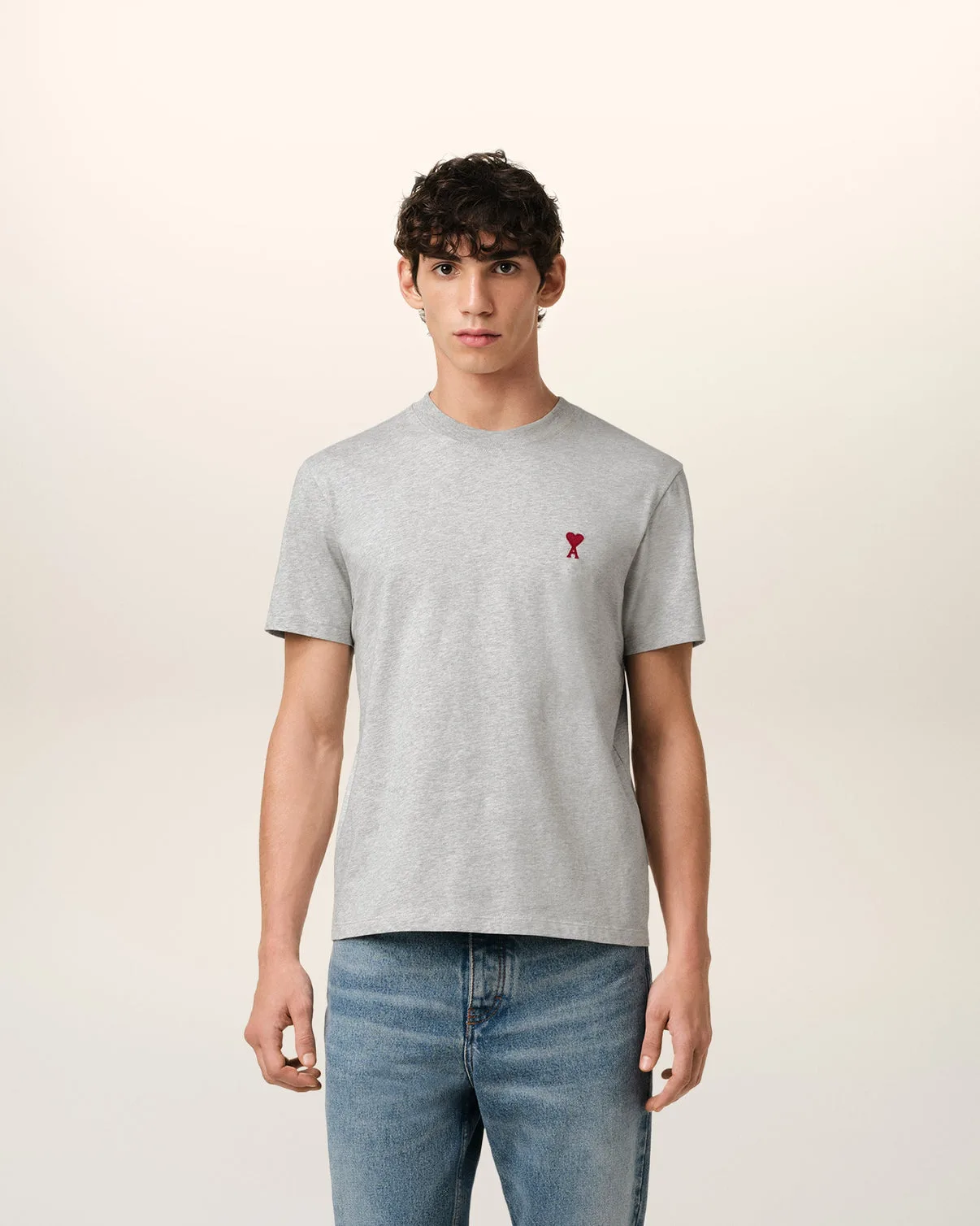 Gray Cotton T-Shirt