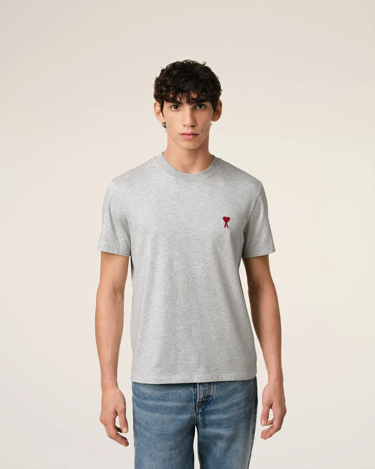 Gray Cotton T-Shirt