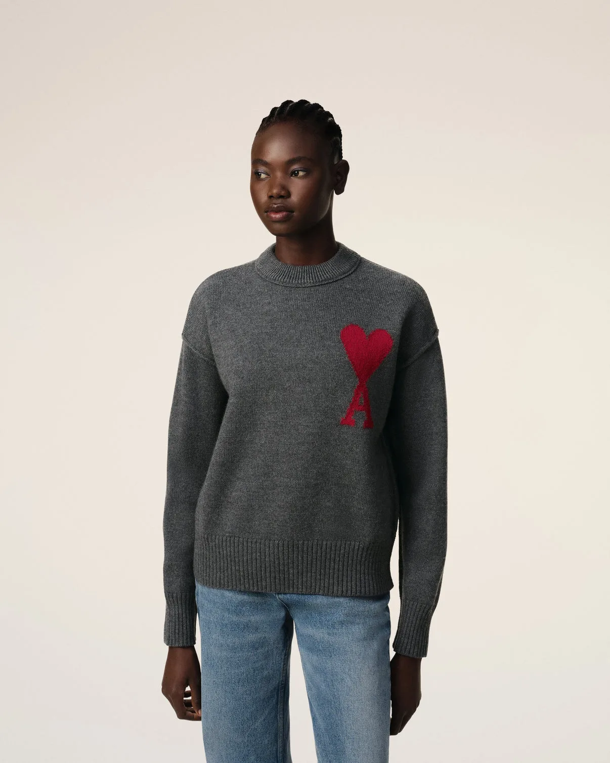 Gray Wool Sweater