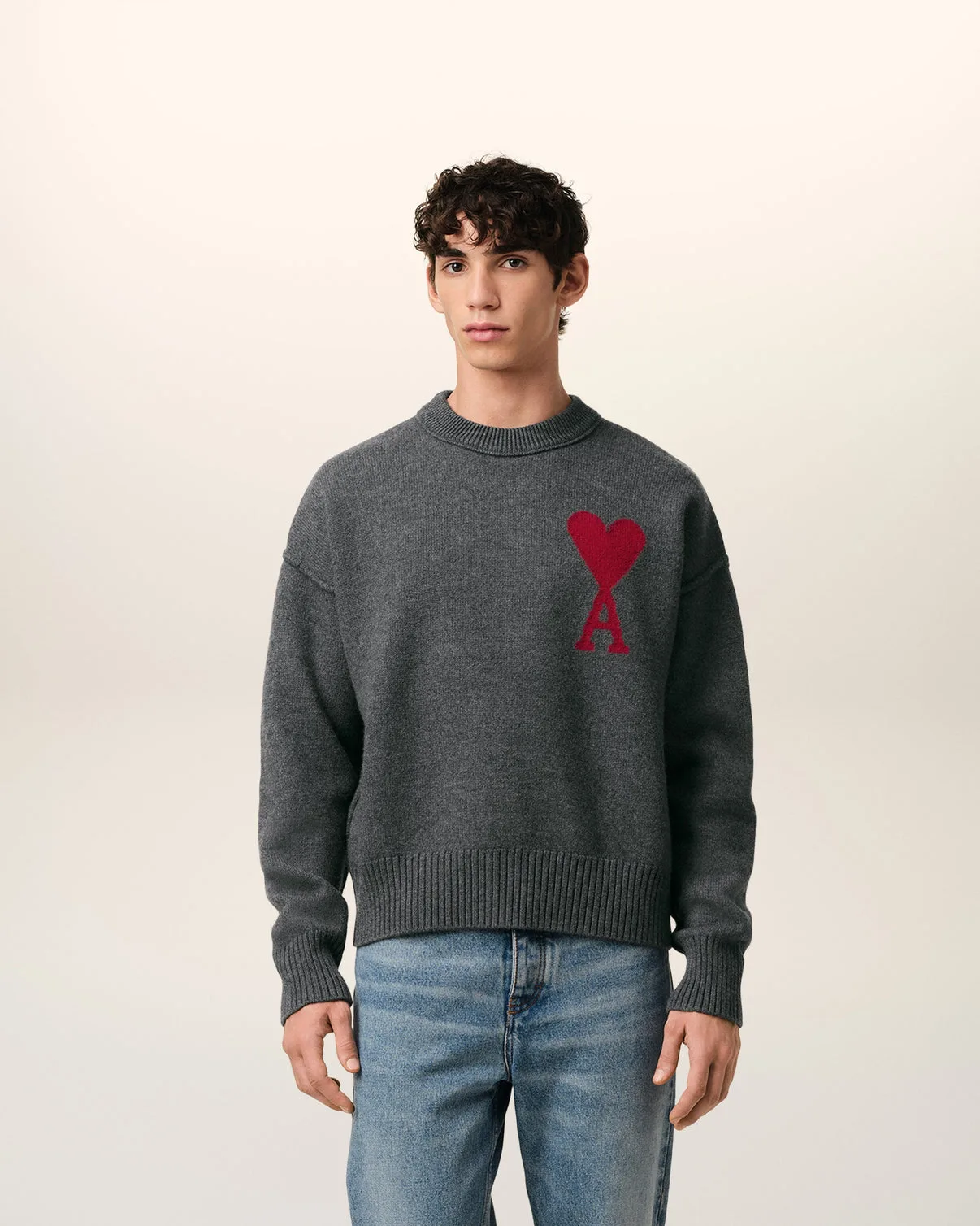 Gray Wool Sweater