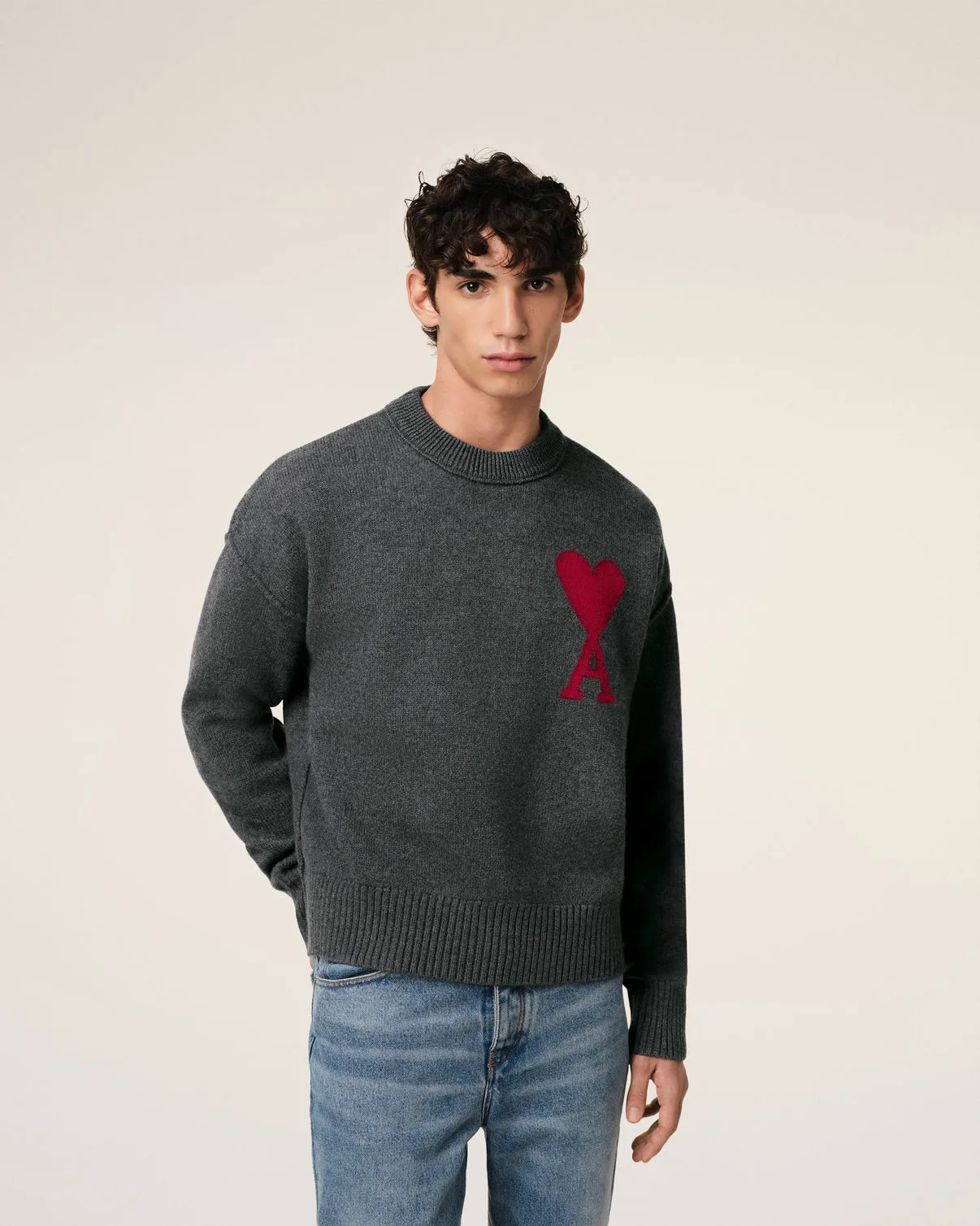Gray Wool Sweater