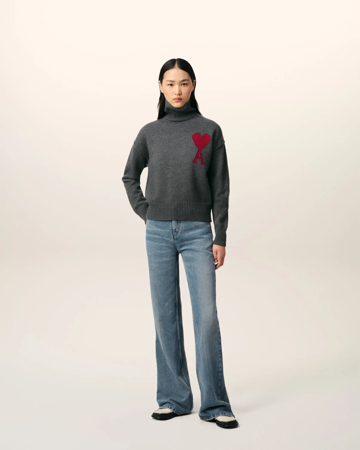 Gray Wool Sweater