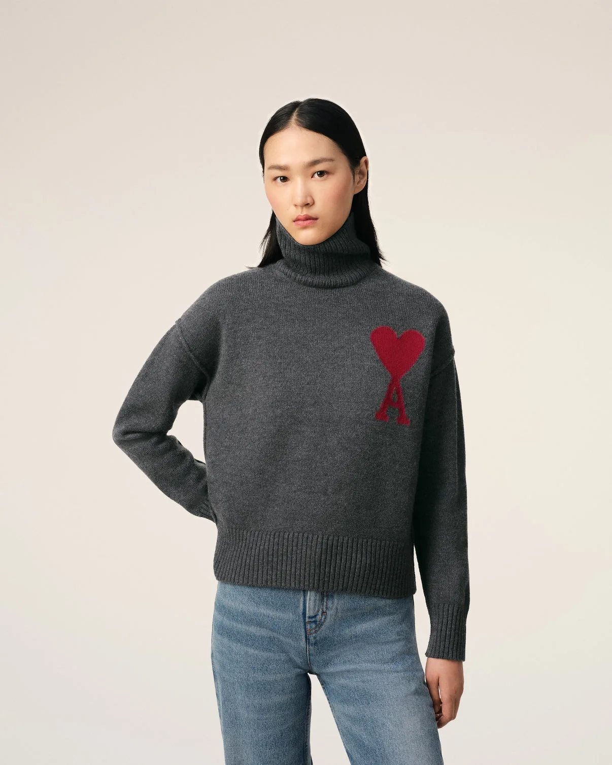 Gray Wool Sweater