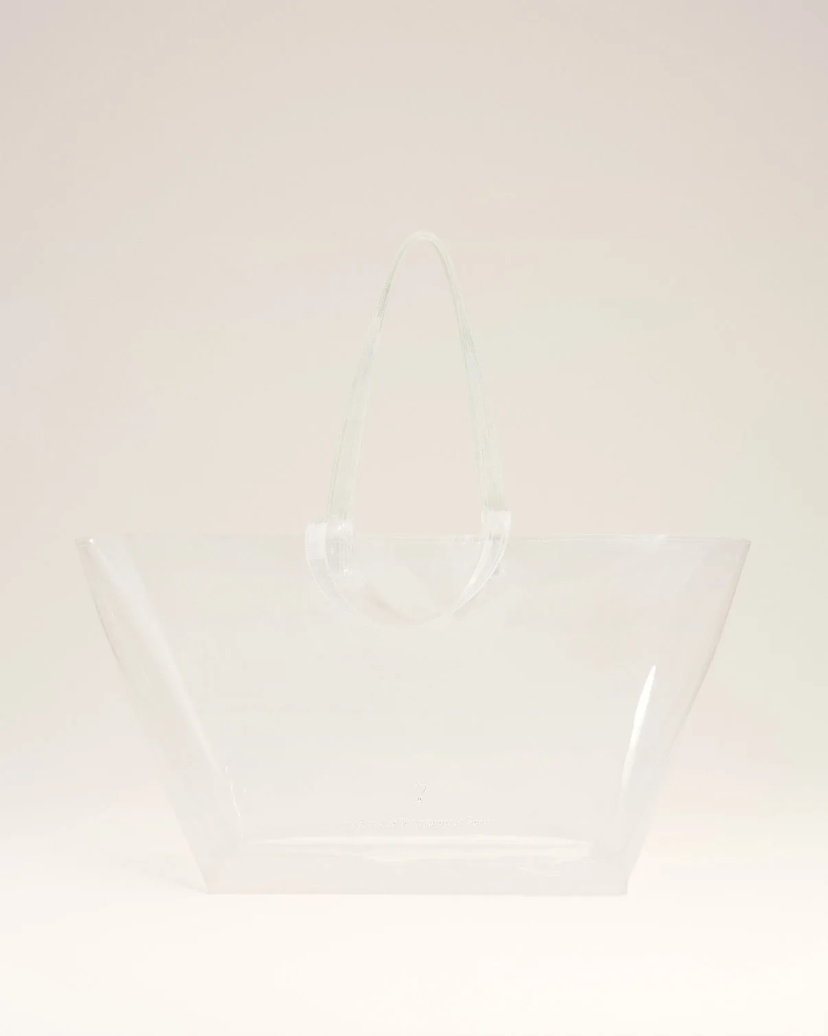 Limited Edition Transparent Midi Tote Bag