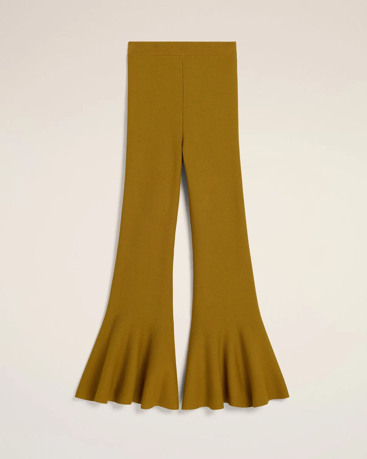 Mustard Godet Short Pants