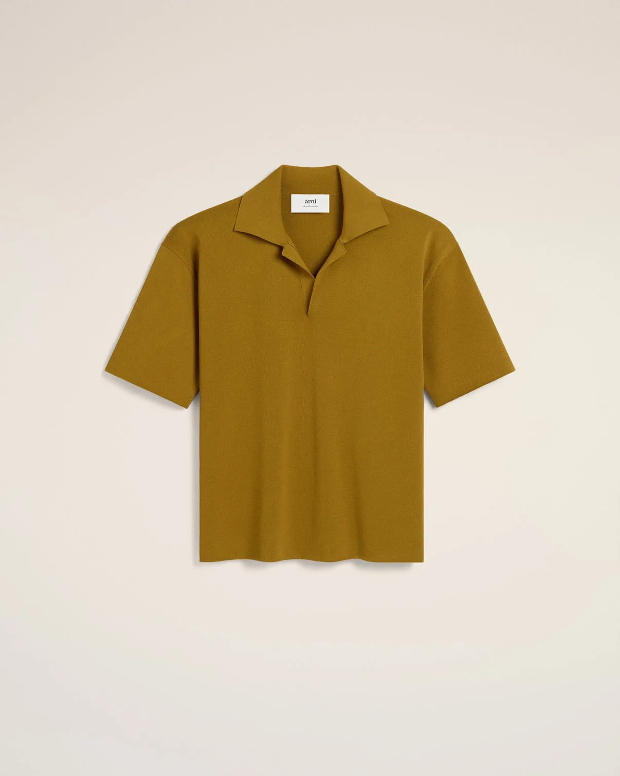 Mustard Short Sleeve Polo