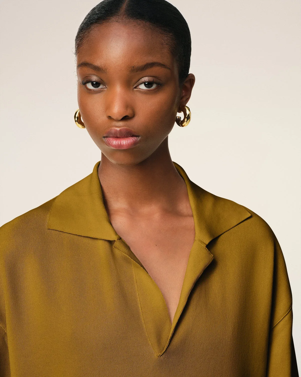 Mustard Short Sleeve Polo