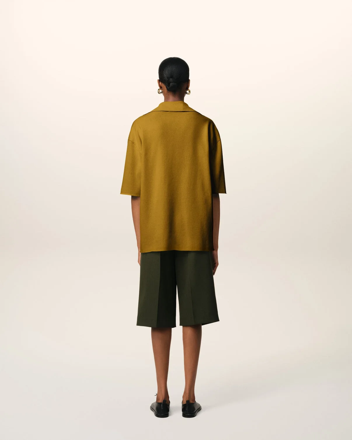 Mustard Short Sleeve Polo