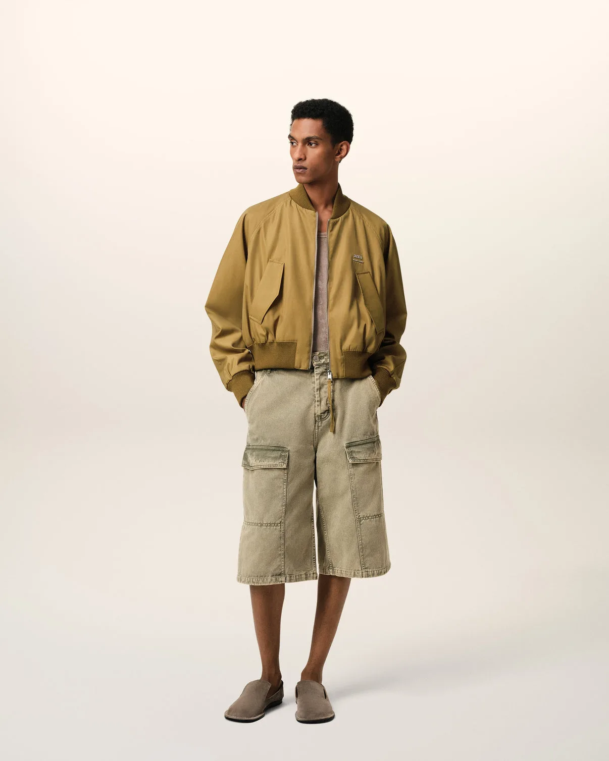 Mustard Twill Bomber