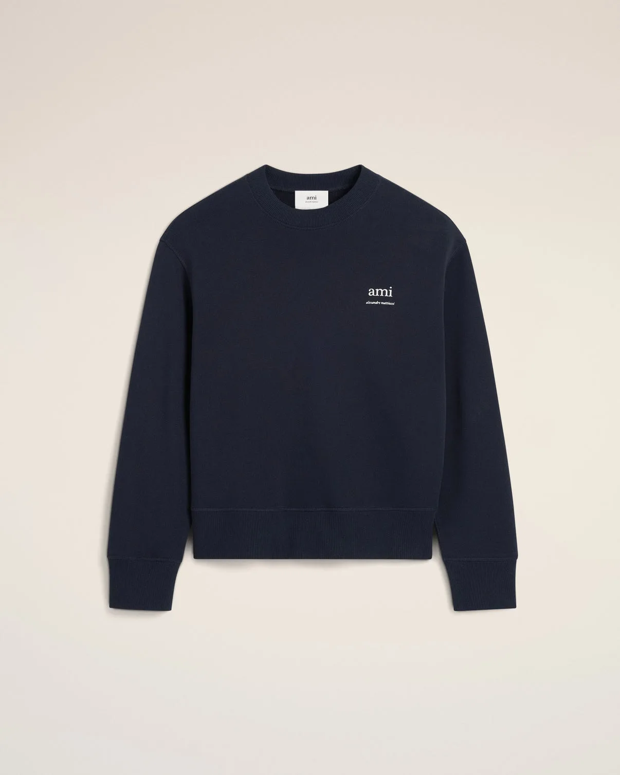 Navy Cotton Sweatshirt