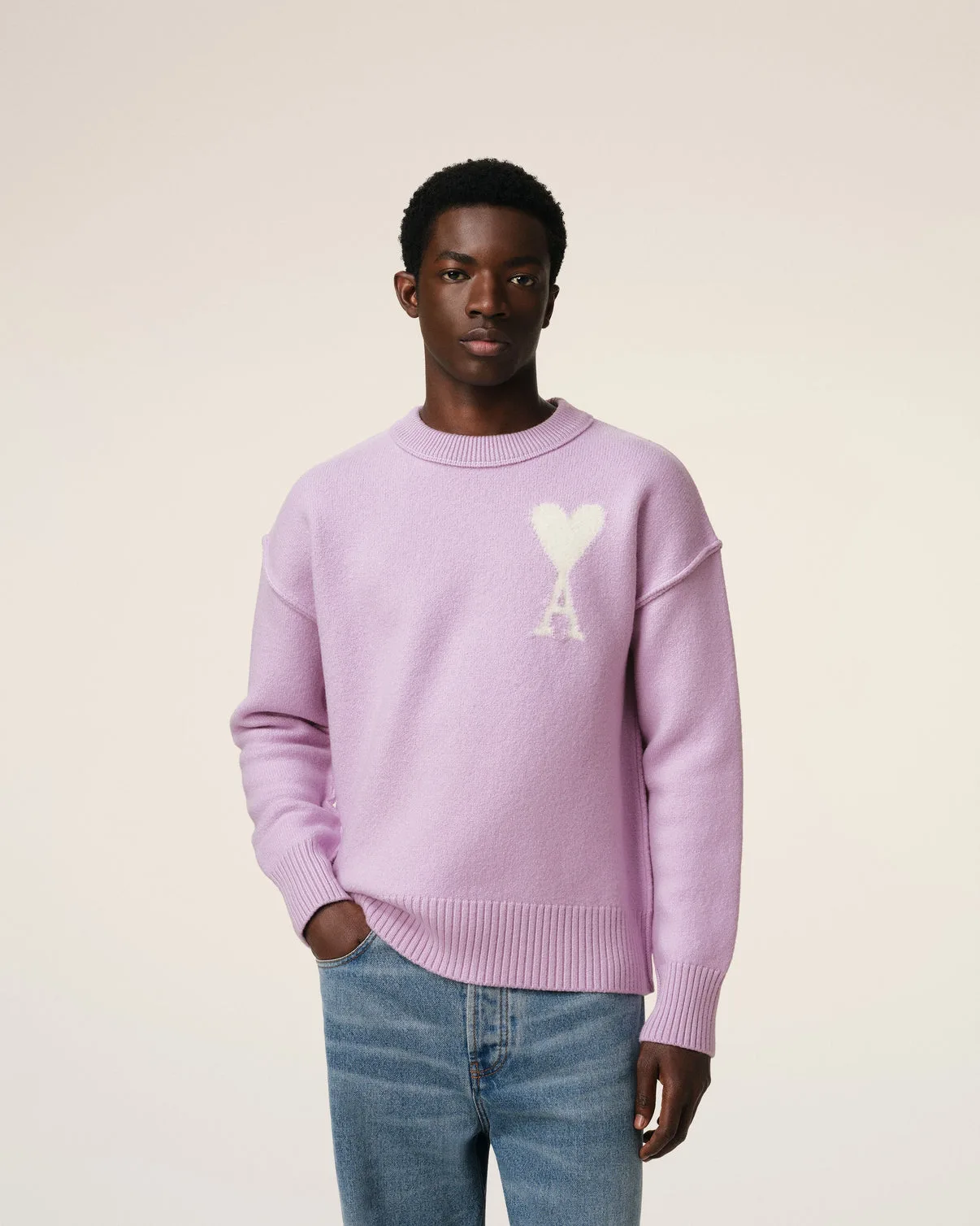 Purple Wool Sweater