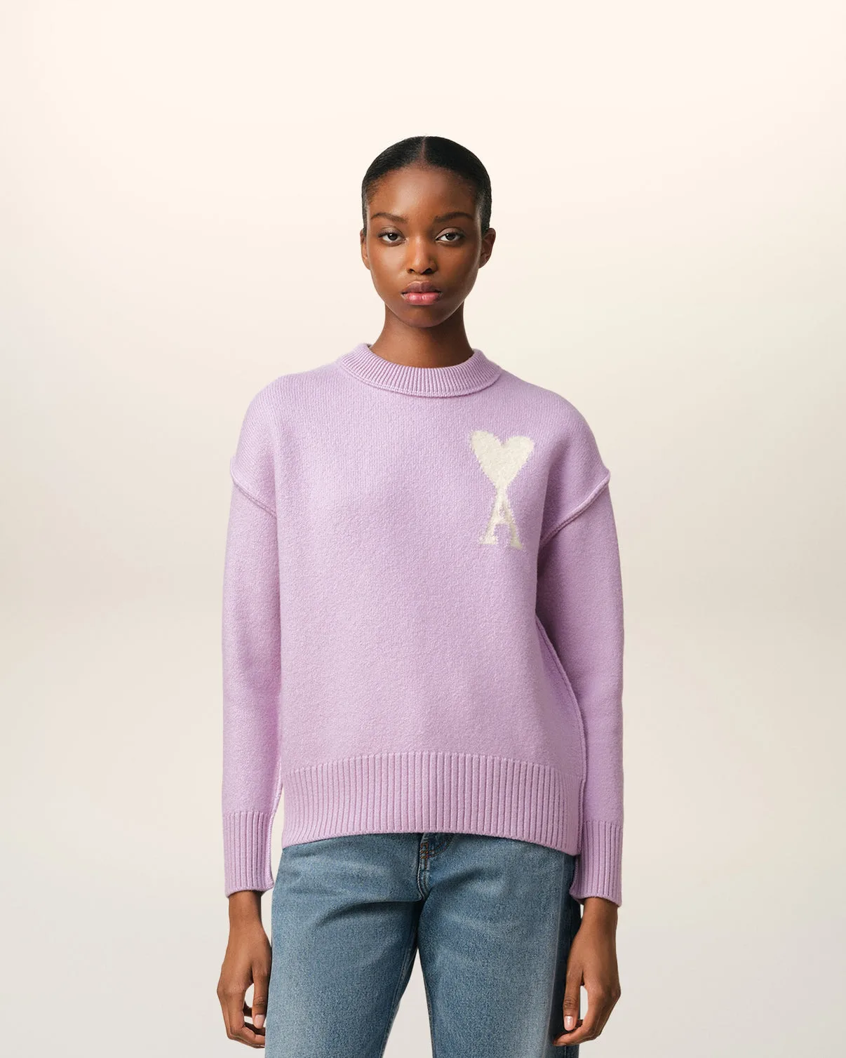 Purple Wool Sweater