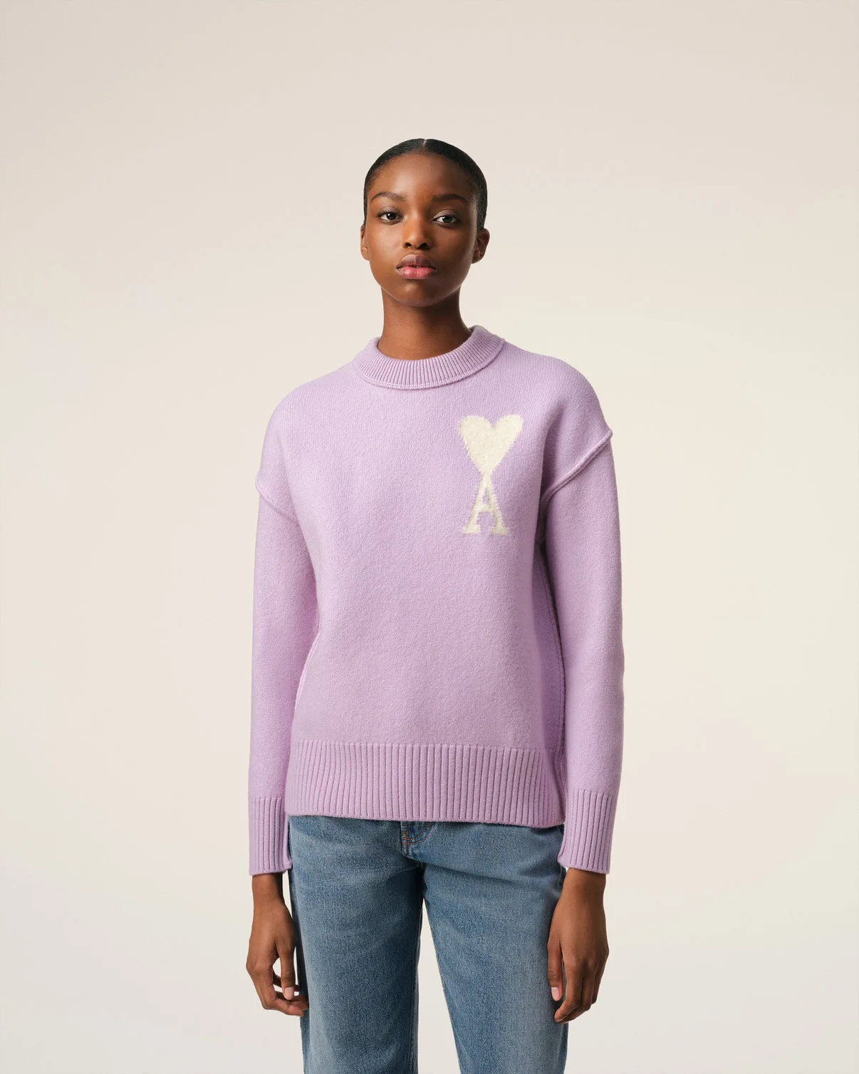 Purple Wool Sweater