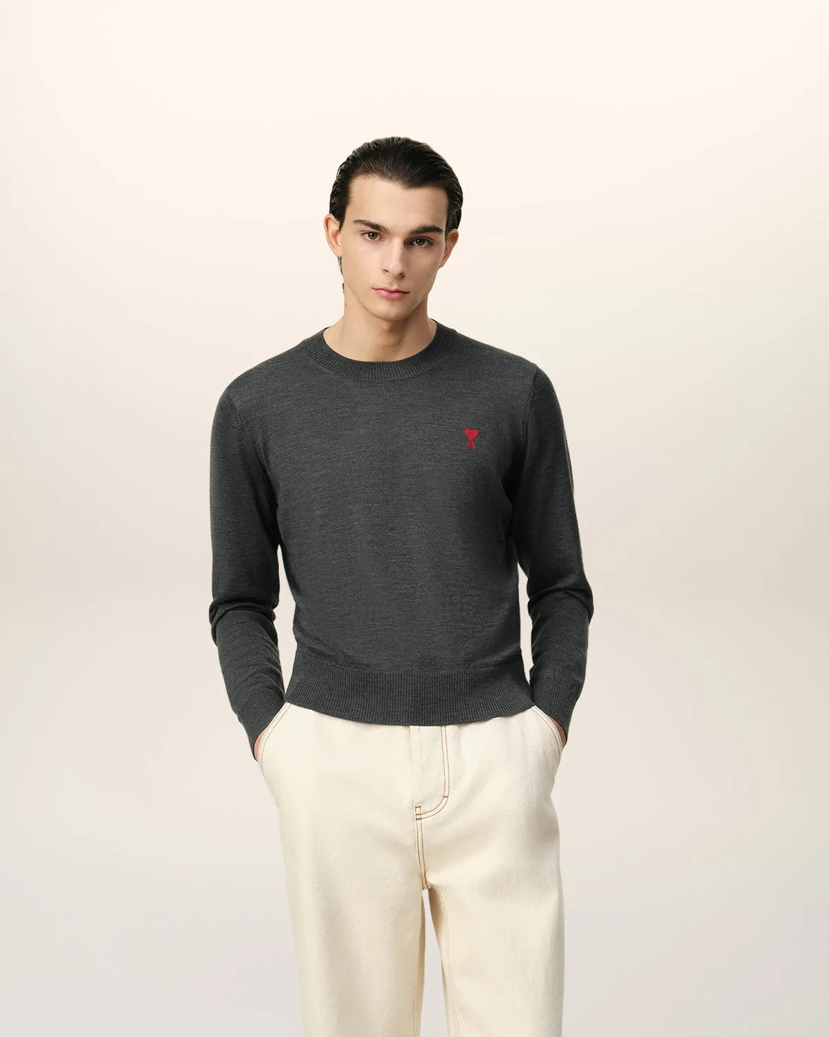 Red Crew Neck Sweater