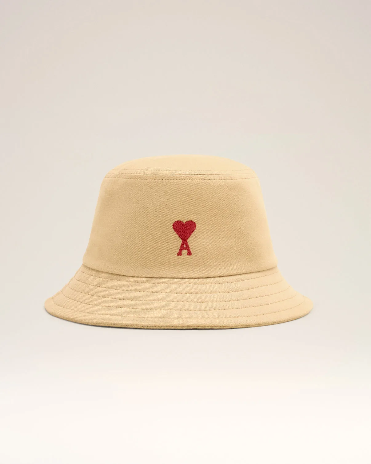 Red Embroidery Bucket Hat
