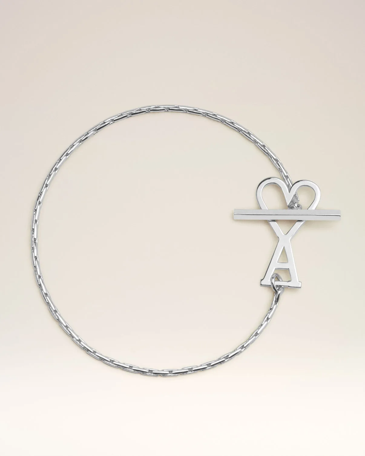 Silver Brass Chain Bracelet