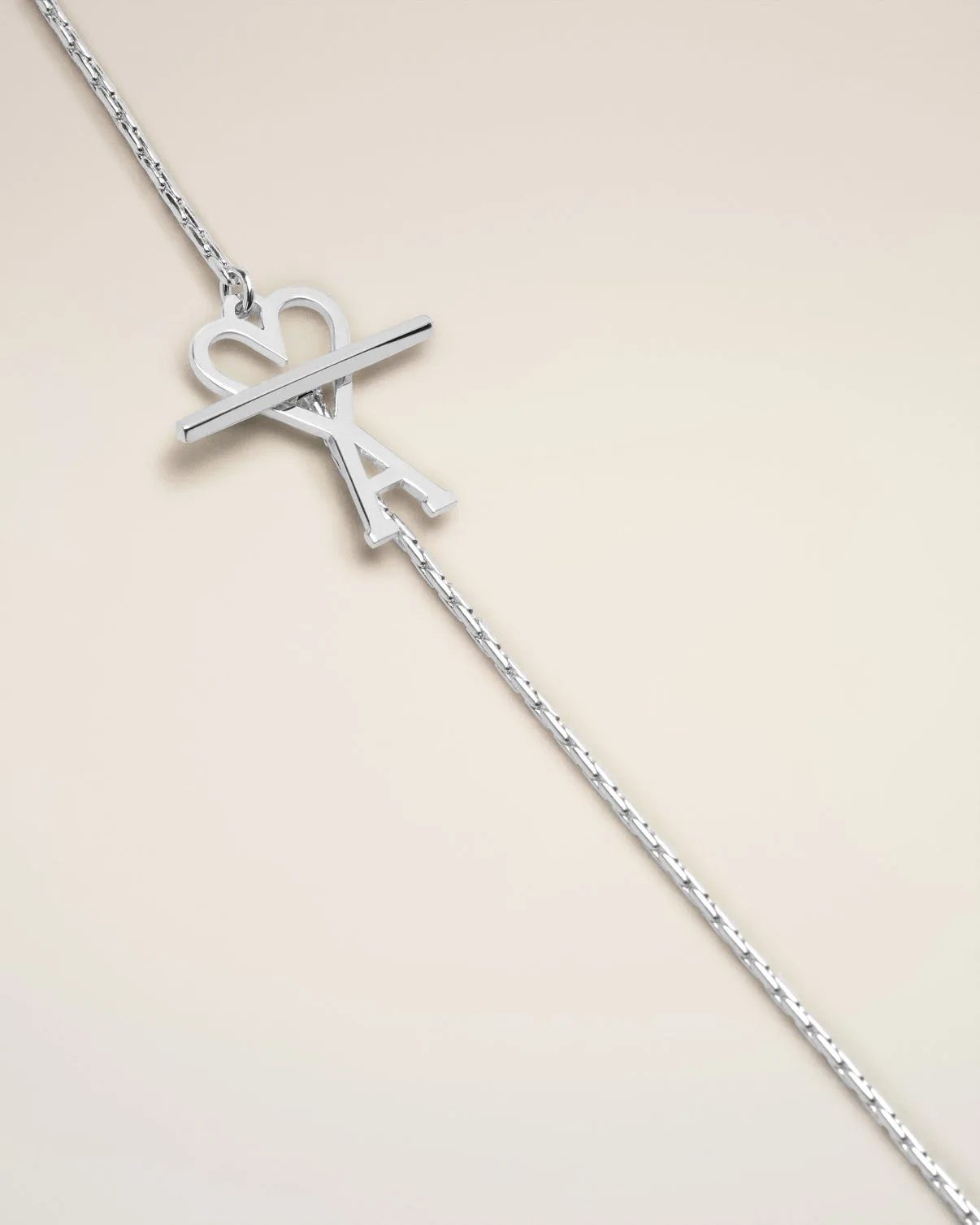 Silver Brass Chain Necklace