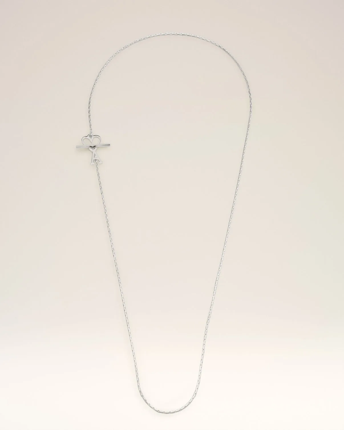 Silver Brass Chain Necklace