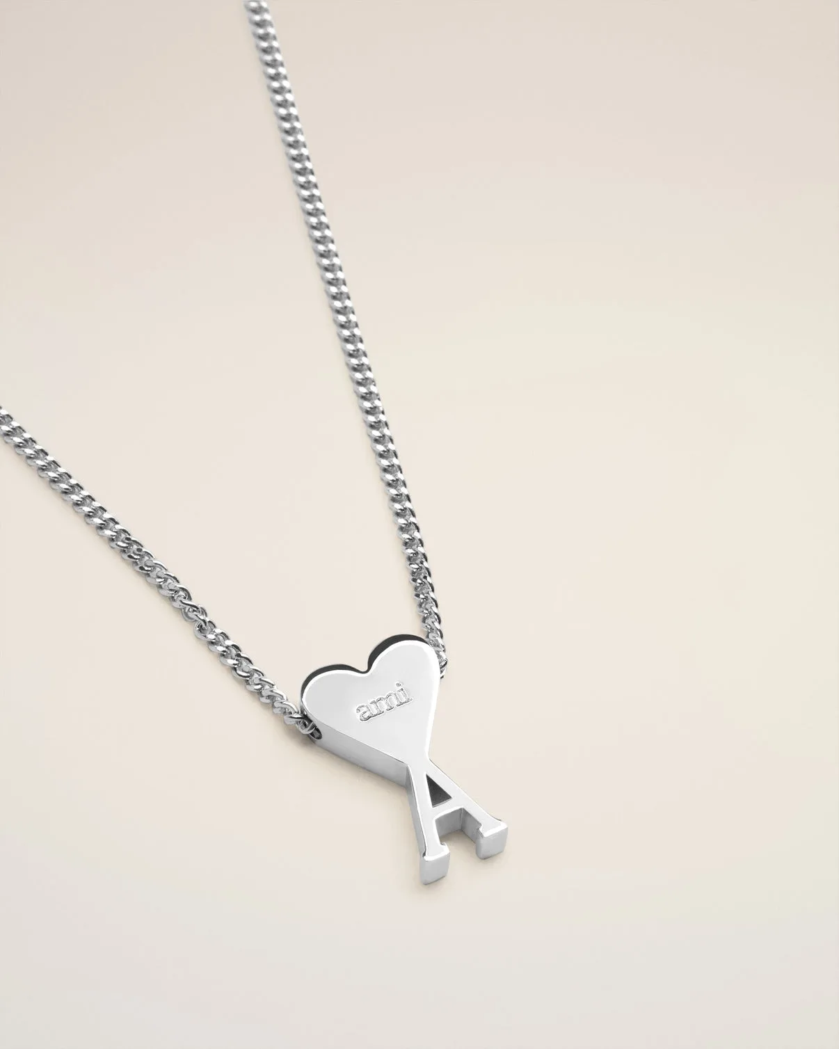 Silver Brass Pendant Necklace