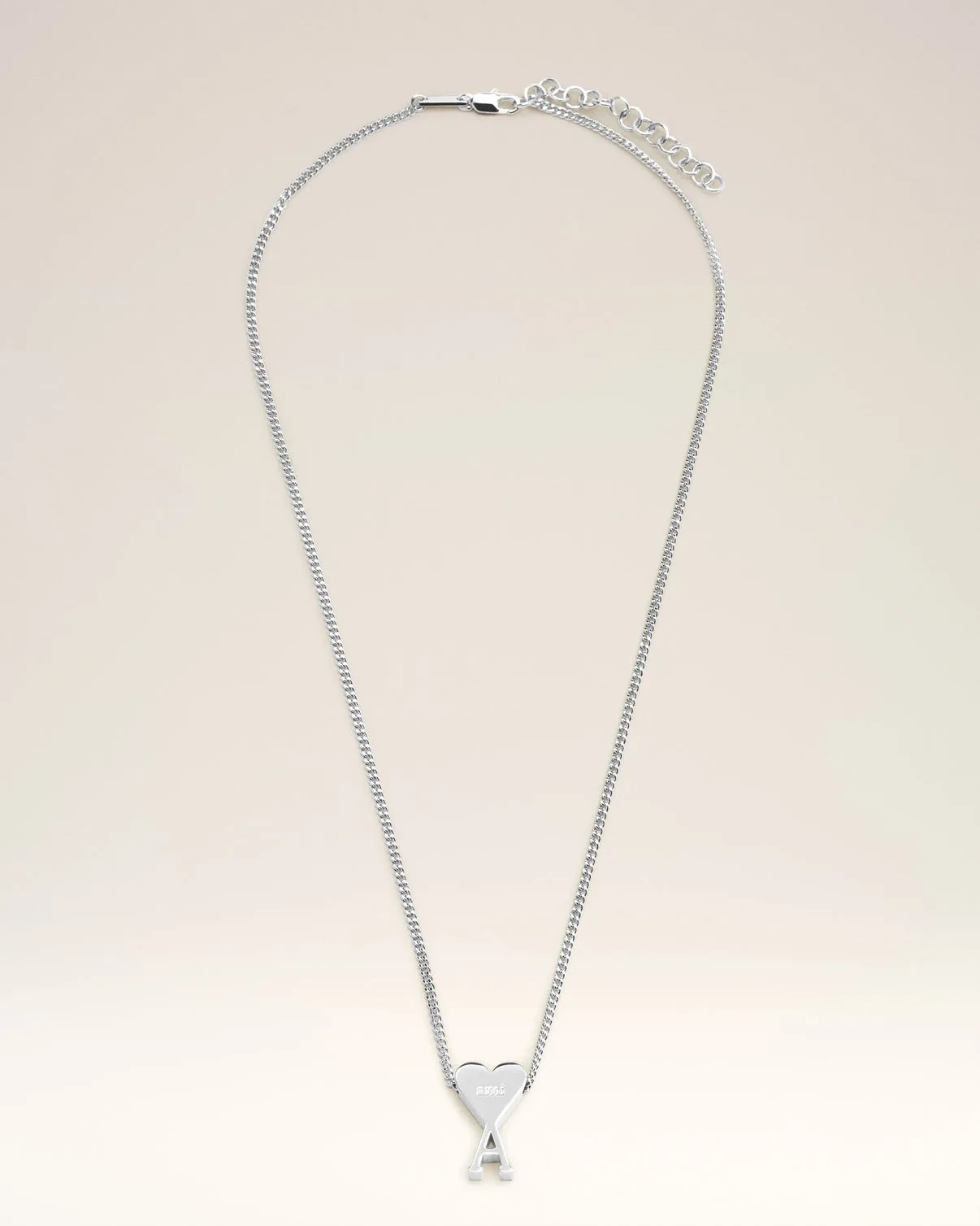Silver Brass Pendant Necklace