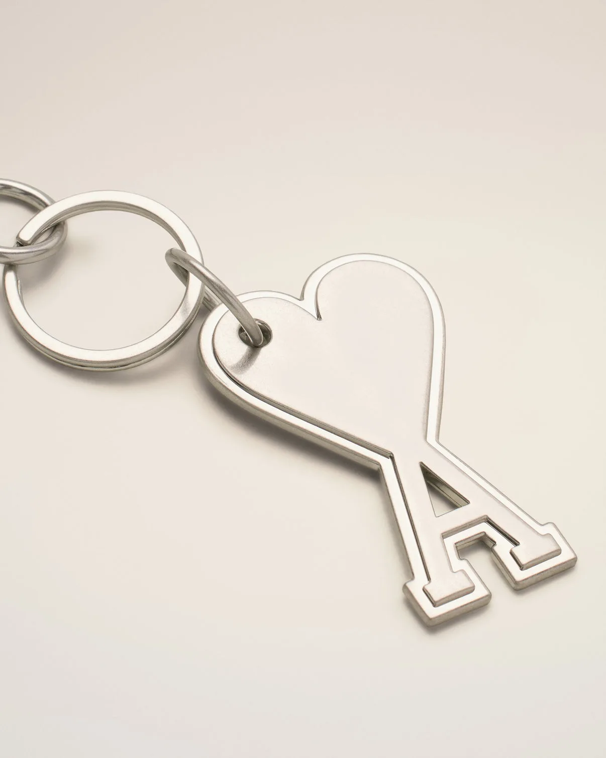 Silver Metal Keyring