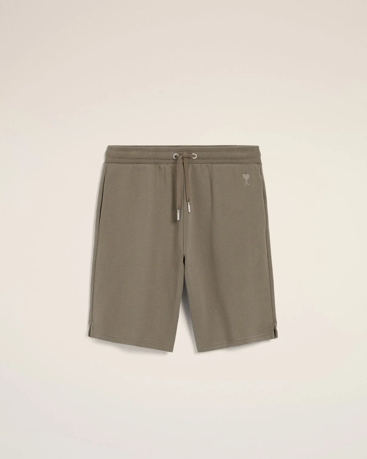 Taupe Cotton Short