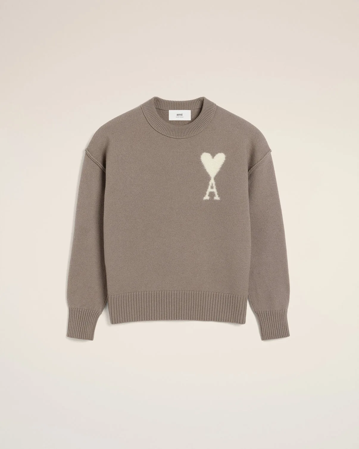 Taupe Wool Sweater