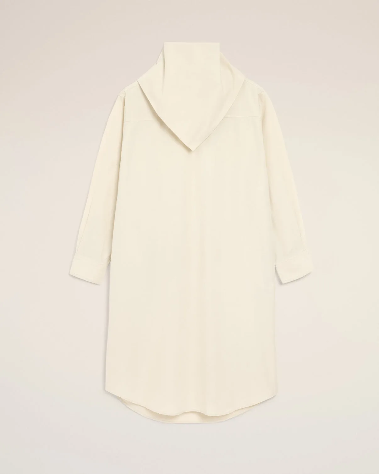 White Cotton Bandana Midi Dress
