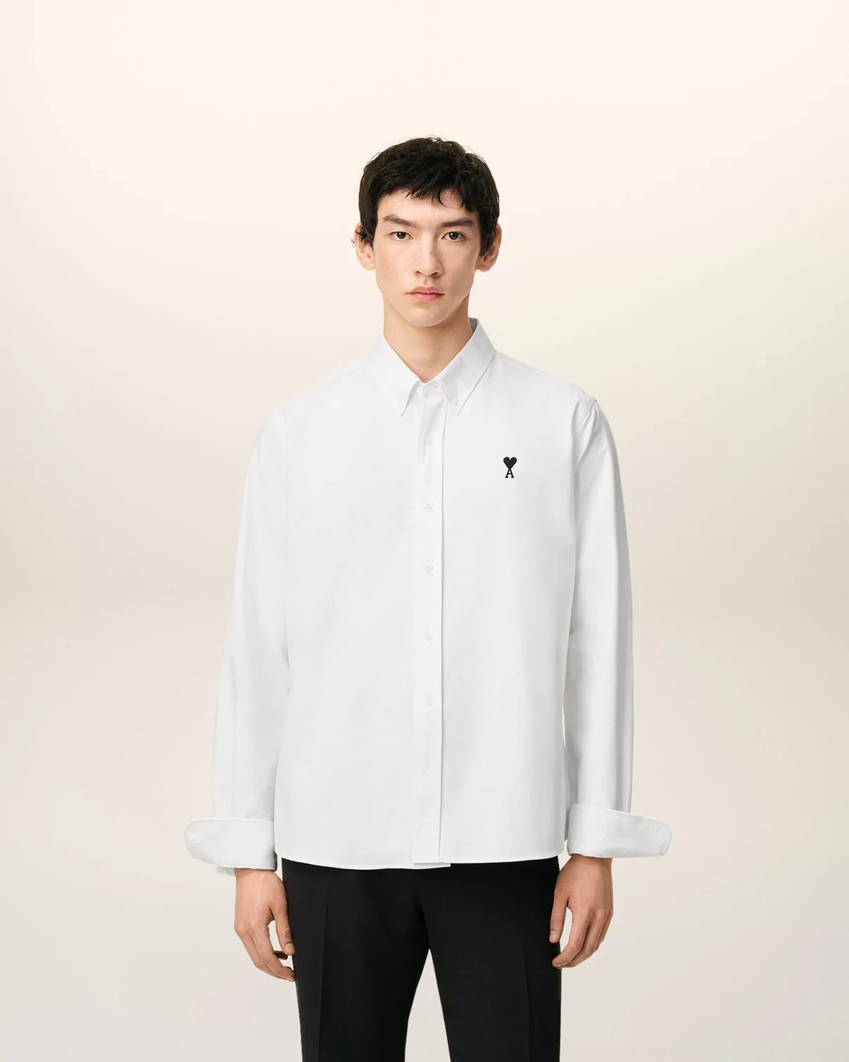White Cotton Button Down Shirt
