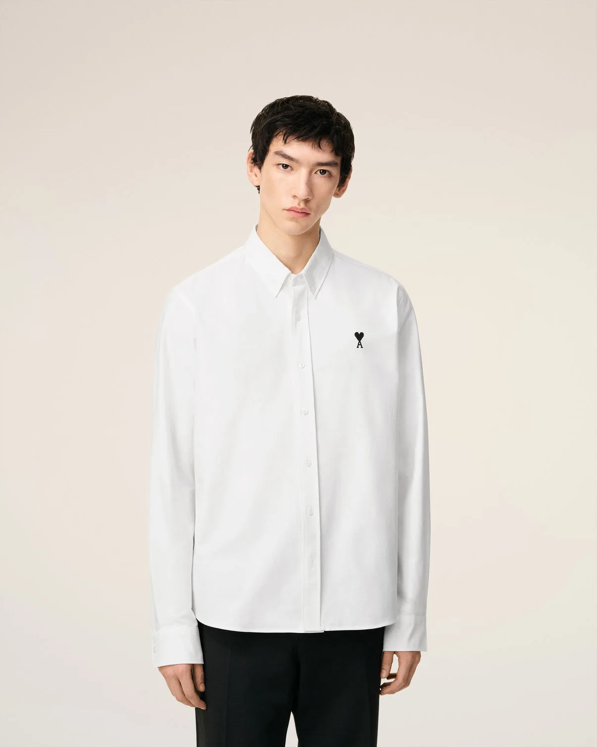 White Cotton Button Down Shirt