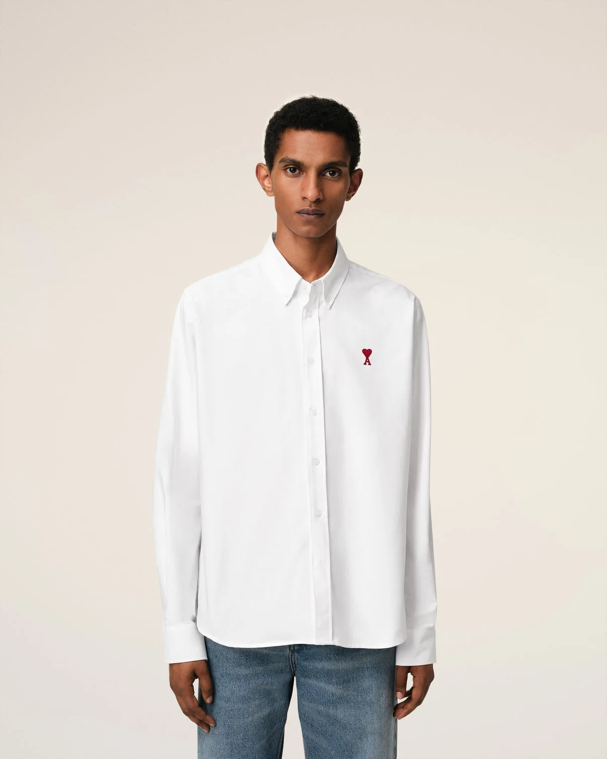 White Cotton Button Down Shirt
