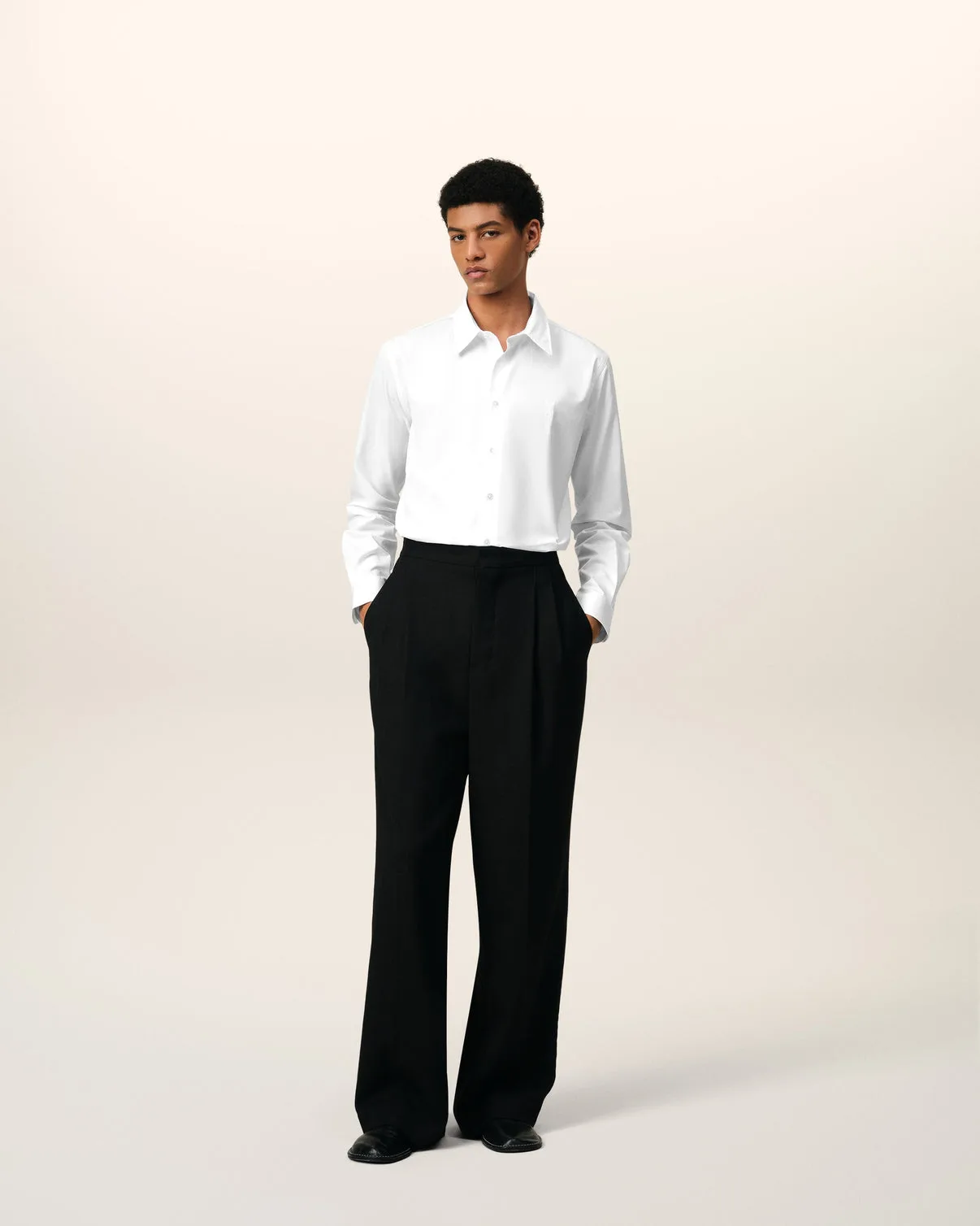 White Cotton Classic Shirt