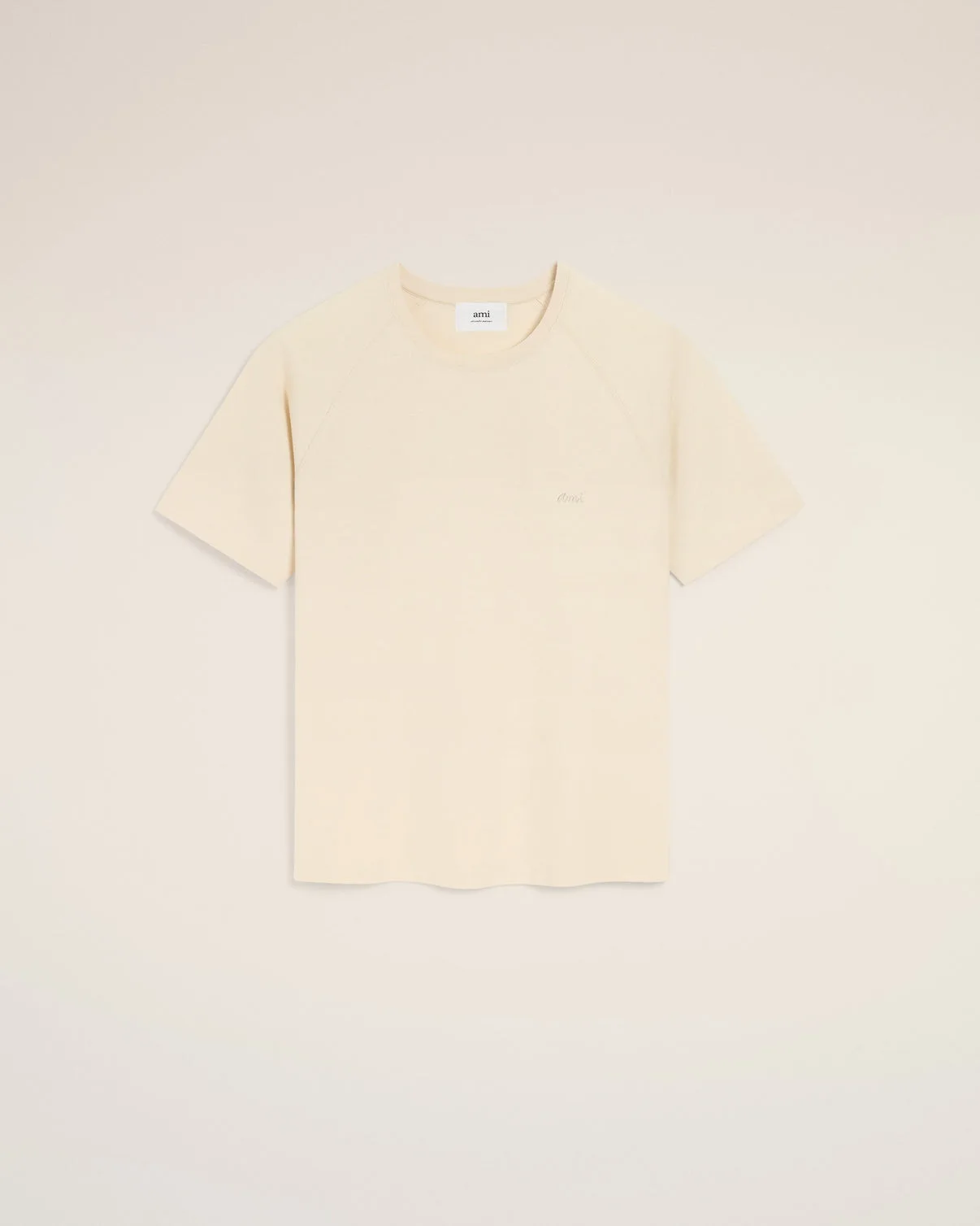 White Cotton Short Sleeves T-shirt