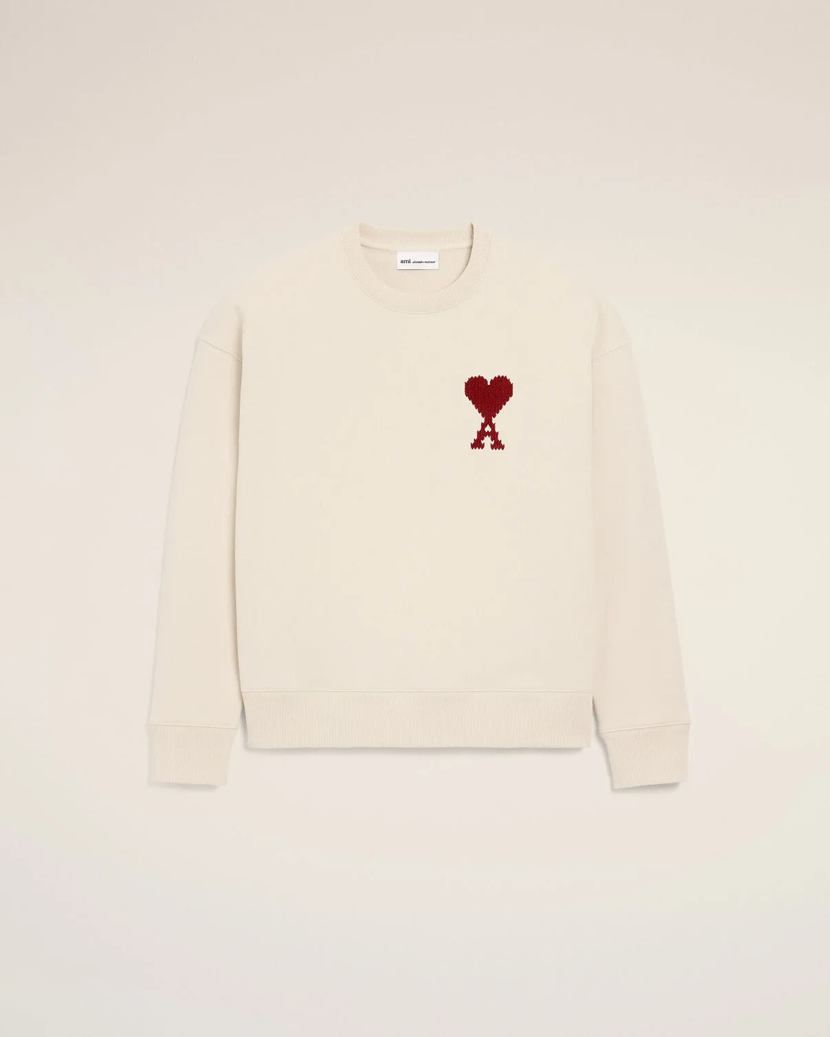 White Cotton Sweatshirt