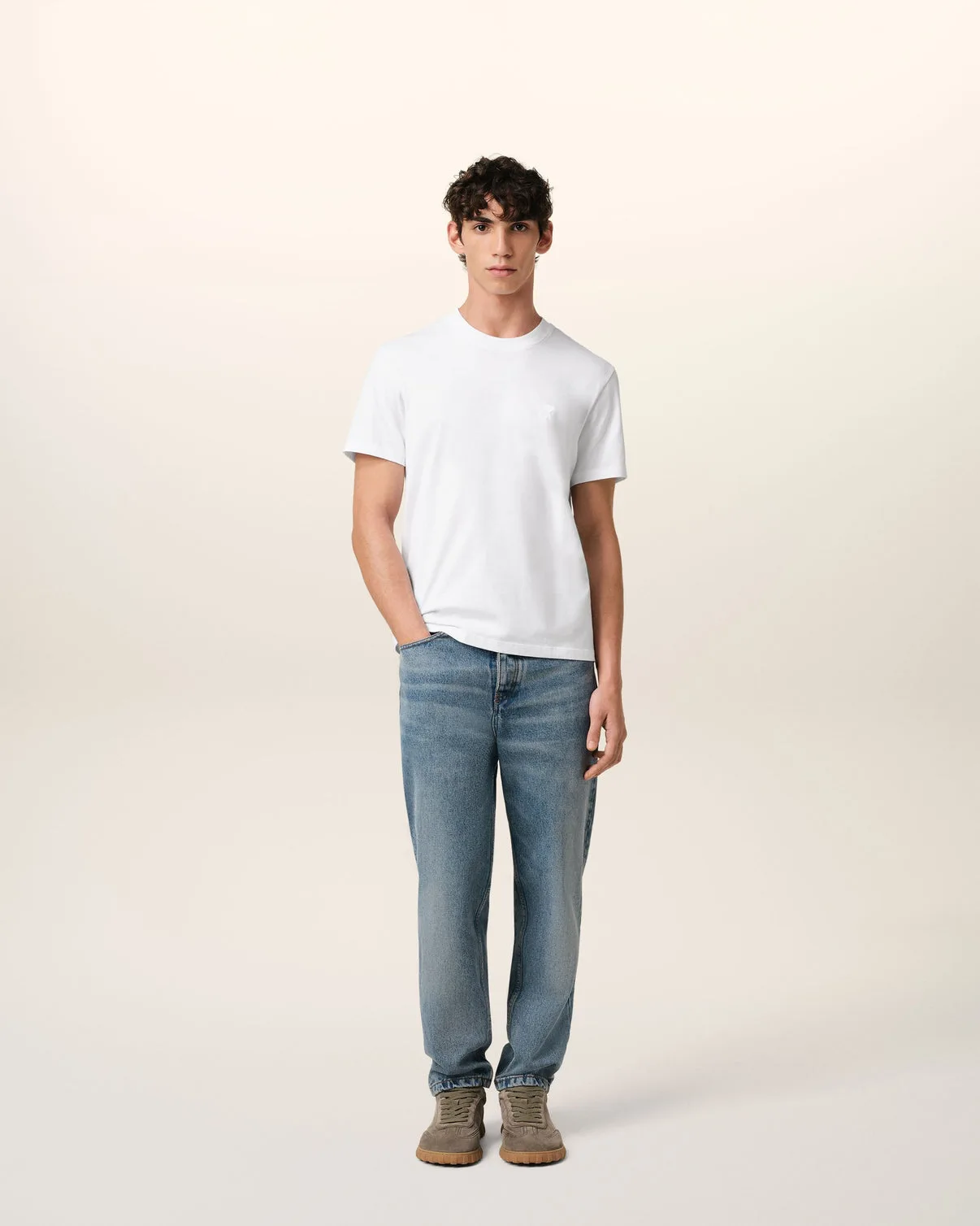 White Cotton T-shirt