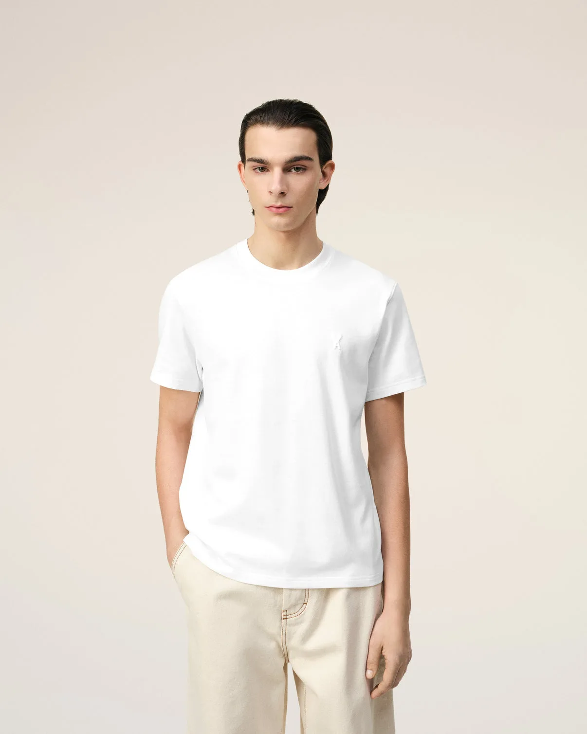 White Cotton T-shirt