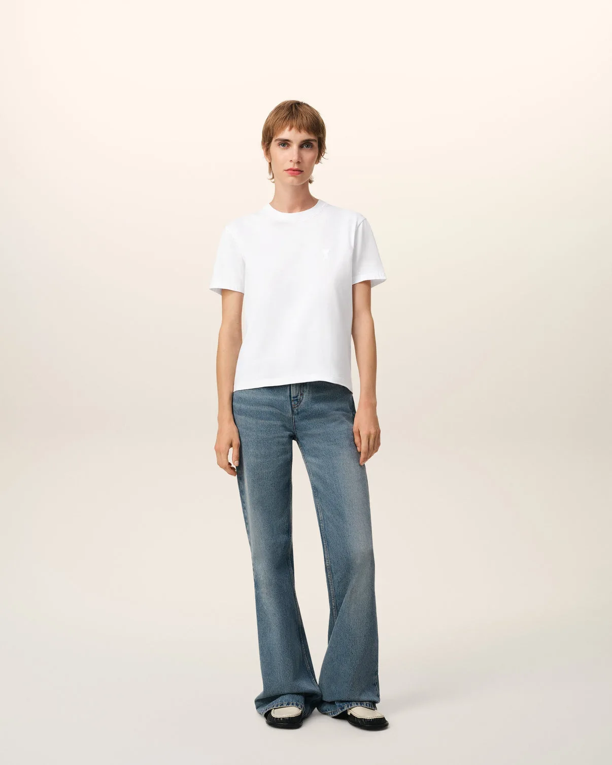 White Cotton T-shirt