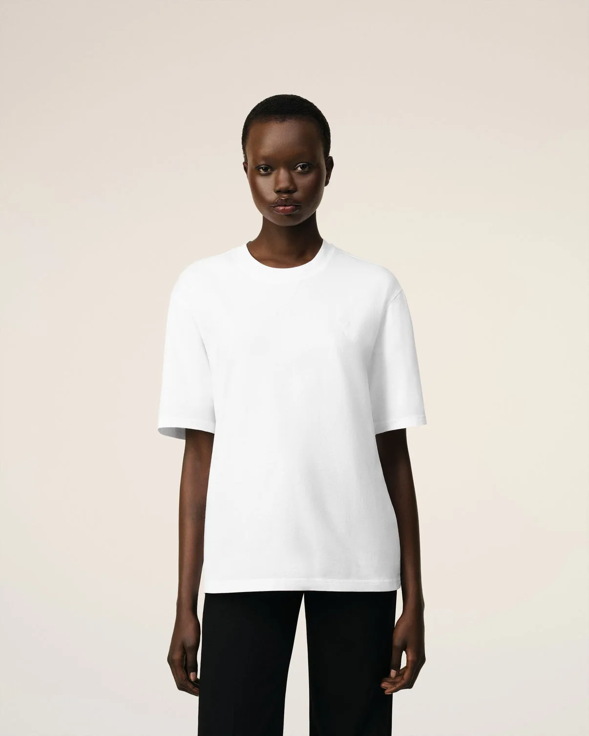 White Cotton T-shirt