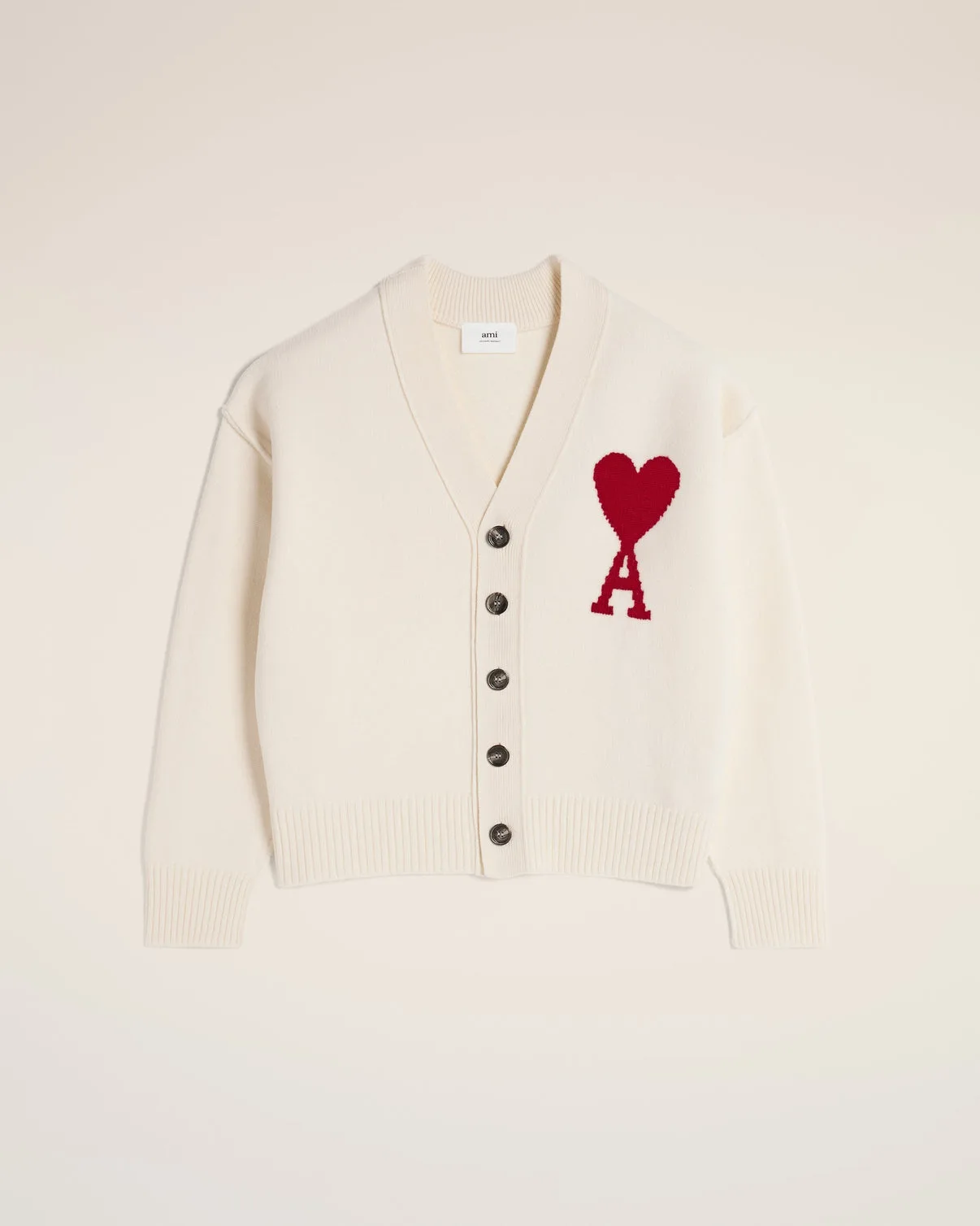White Wool Cardigan