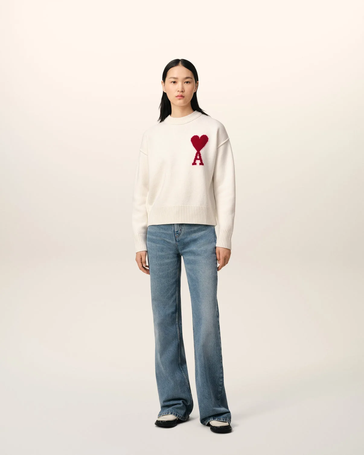 White Wool Sweater