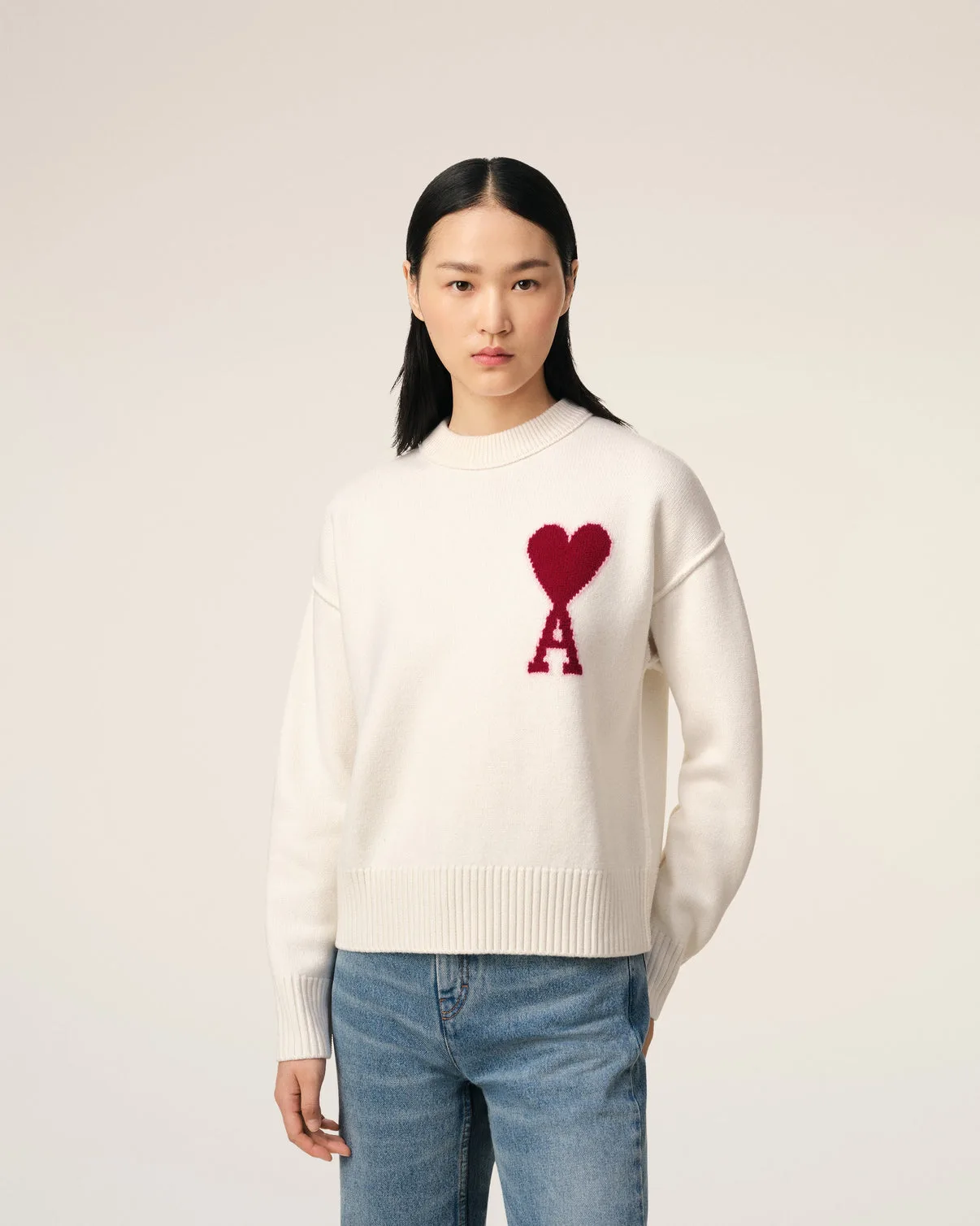 White Wool Sweater