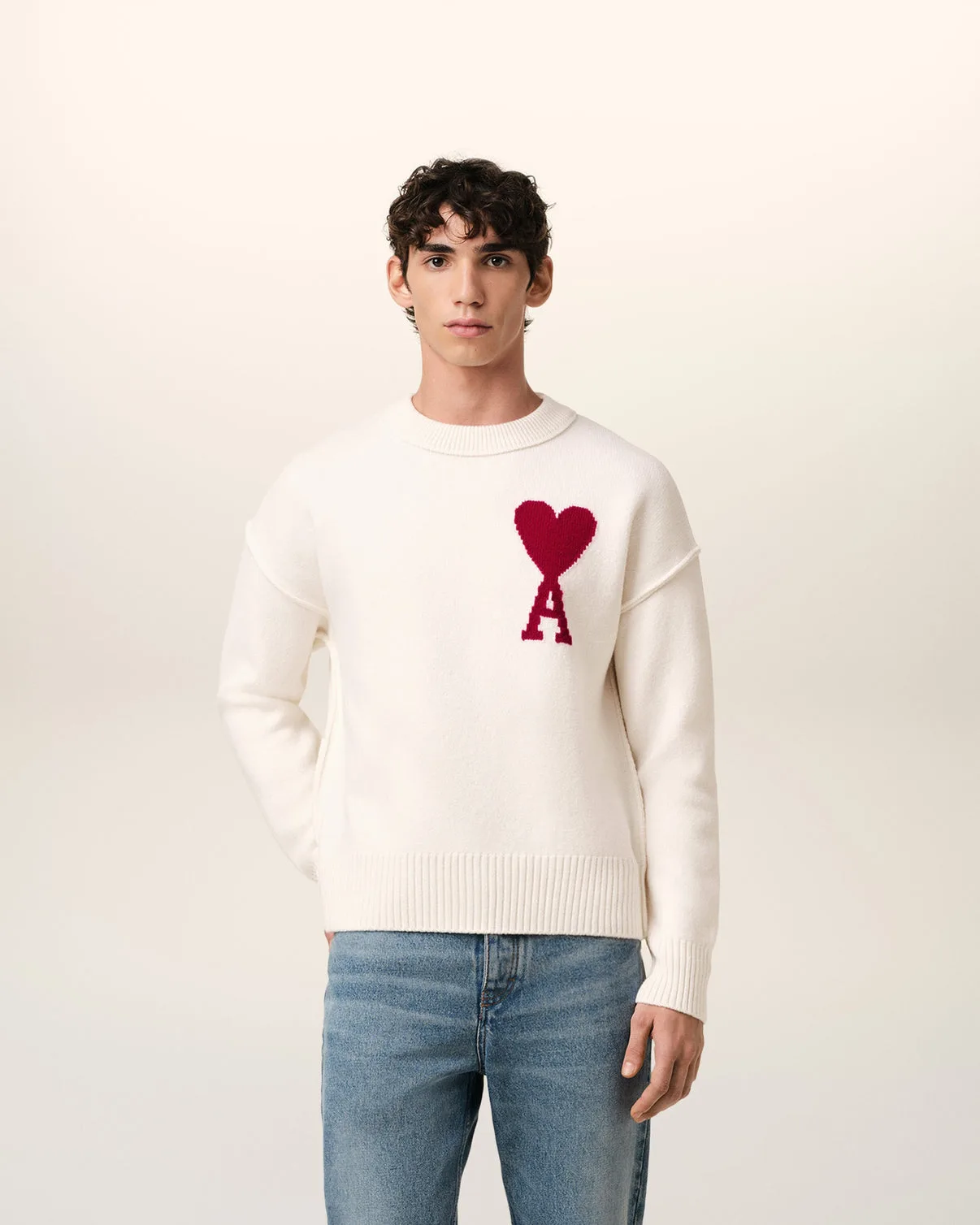 White Wool Sweater