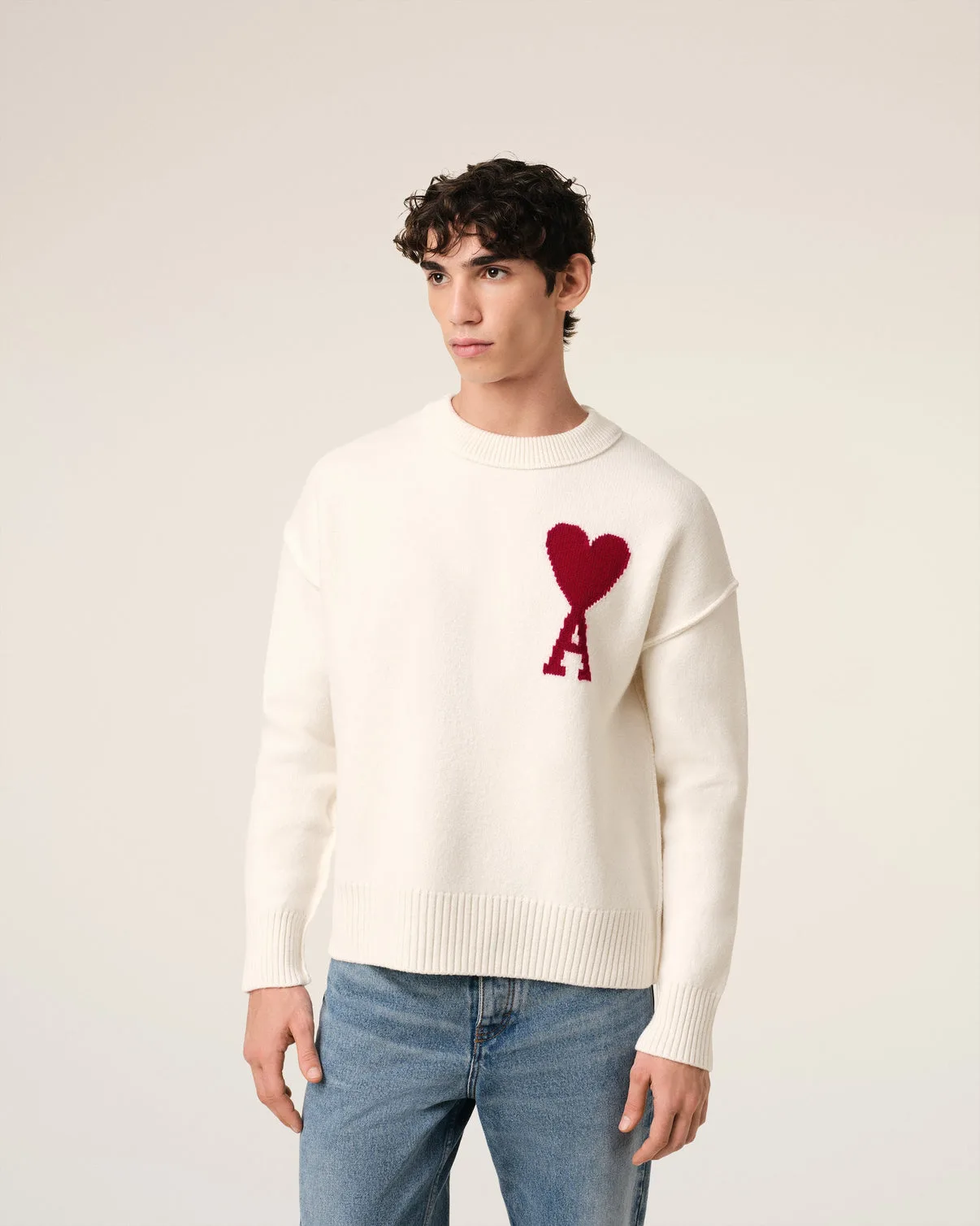 White Wool Sweater